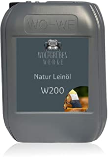 Aceite de linaza natural para proteccion y cuidado de la madera W200-5L