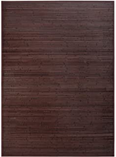 Alfombra de salon o Comedor Industrial marron de bambu de 180 x 250 cm Factory - LOLAhome