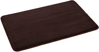 AmazonBasics - Alfombrilla de bano de espuma con memoria- 46 x 71 cm- marron oscuro