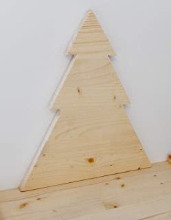 Arbol decorativo Navidad - en madera- decoracion navidad artesanal