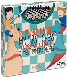 Cayro - Mi Primer ajedrez— Juego de observacion y logica - Juego Mesa Infantil - Desarrollo de Habilidades cognitivas e inteligencias multiples - Juego Tradicional (169)