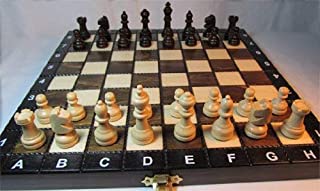 Chessebook - Ajedrez + Damas + Backgammon Tablero de 27 x 27 cm
