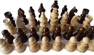 Hecho a mano Nuevos Grande- Enorme- Hermosas husillo Especial para Las Manos Piezas de ajedrez de Madera- el Rey es 11 cm