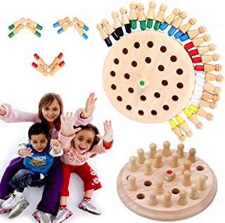 HUAHUA Juego Casual Madera Partido Memory Stick Juego de ajedrez Infantil temprana 3D educativos del Rompecabezas Partido de la Familia