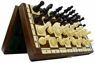 MAGNETICA- madera solida- juego de ajedrez