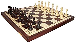 MAGNETICA grande- de madera maciza- juego de ajedrez
