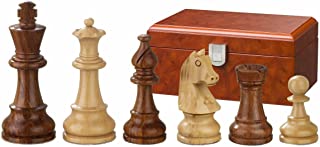 Philos 2062 Sigismund - Piezas de ajedrez (Madera- Altura del Rey 70 mm- en Caja- para 2 Jugadores)