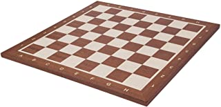 Square - Profesional Tablero de ajedrez Nº 6 - Caoba - Ajedrez de Madera