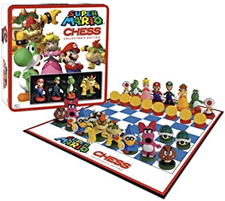 Universal Trends - Super Mario Chess - Ajedrez con figuras de Super Mario - Juego ajedrez Super Mario 3D Edicion Deluxe