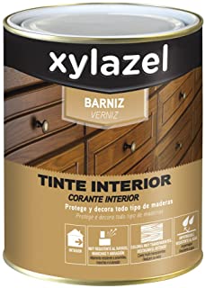 Xylazel - Barniz tinte interior brillante 375ml nogal